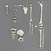 Human European American Male 13-year-old Partial Skeleton